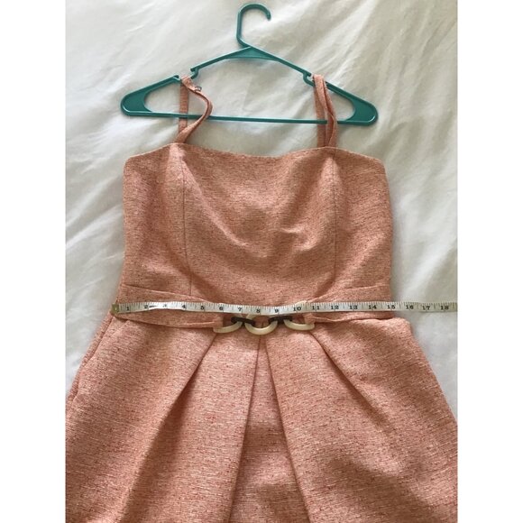 ANTONIO MELANI- WOMENS SPAGUETTI STRAP SQUARE NECK KNEE LENGHT DRESS SIZE 12 - Picture 8 of 8